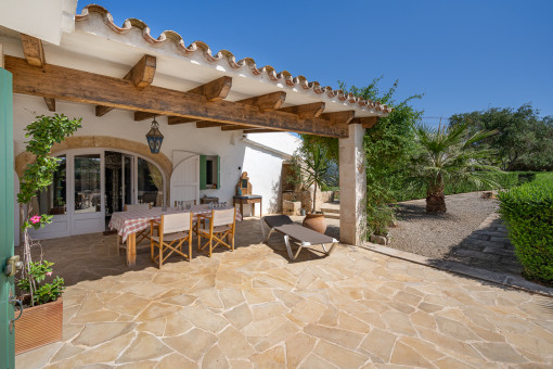 Ravissante finca entièrement restaurée avec vue mer et jardin dans les environs de Sant Lluis